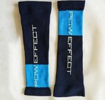 2017 Yiwu Summer Blue Fitness Sport Running Letters Compression Calf Sleeve Soccer Socks
