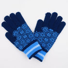 2017 Cheap Jacquard Acrylic Winter Magic Gloves For Men And Women Ladies Sport