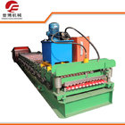 Zinc Coated Water Ripple Sheet Metal Roller Machine With 16 Rows Rollers