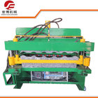 Double Deck Glazed Tile And IBR Sheet Building Material Metal Roofing Roll Forming Machine 1100-1072