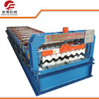 PPGI Steel Sheet Metal Roll Forming Machine With Hydraulic Control System