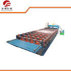 1000 Model Step Roofing Tiles Roll Forming Machine Fully Automatic Blue Color