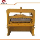 Roofing Plate Trapezoidal Sheet Roll Forming Machine 5.5kw Power Custom Colors