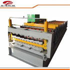 Double Deck Color Steel Roll Forming Machine For Roof And Wall Plate Making
