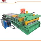 1200 Type Color Sheet Metal Roller Machine 8~15m/Min Speed 18 Rows Roller Station