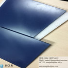 Excellence quality blue tempered painted glass
