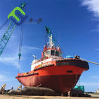ship launching docking lifting airbag, boat balloon, ship roller, ship airbag for shipyard