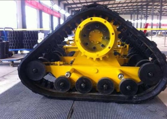China Rubber Track System PY-400A With Customized color for less than 3.5 tons vehicle supplier