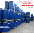 high quality tomato paste in drum steel  with 100% fresh tomato and non-GMO 28-30% Brix Cold break or hot break