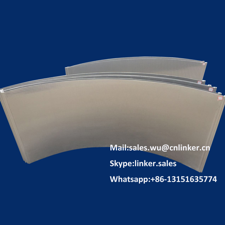 Wedge Wire Sieve Bend Screen Products for Sugar ＆Starch Industry
