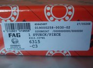 FAG Deep groove ball bearing 6312.2ZR.C3 FAG 6312-2RSR  50X110X27mm  Stocks and competitive prices