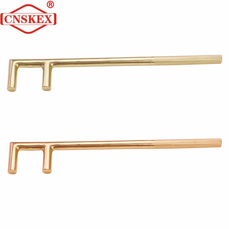 Sparkless Valve handle high quality safety Manual tools Aluminum bronze 50*400mm