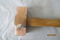 non sparking tools wood handle 2lbs sledge hammer copper hammer