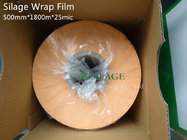 Triple Layer Blown Orange Silage Wrap Film