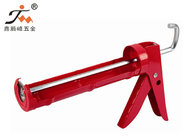 Metal Half Barrel Silicone Cartridge Caulk Gun With Hex Rod , Puncture Tool for sale