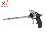 Best Black Polyurethane Foam Gun , Adjusting Screw Copper Foam Spray Gun for sale