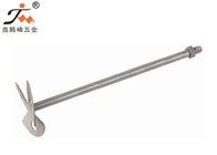 China Manual Round Stainless Steel Paint Mixer , Galvanize Surface Paint Mixing Tool distributor