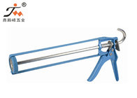 China 10.5 Inch Silicone Sealant Dripless Caulk Gun Colored Steel Frame distributor