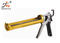 China Custom 10oz Metal Half Tube Rotating Manual Caulking Gun Aluminum Handle distributor