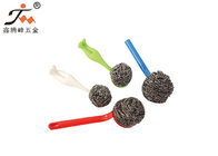 China Plastic Hand Scrubber / Stainless Steel Clean Ball For Kitchen distributor