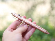 Women Self Defense tactical metal ball pen for breaking glass and writing on stone