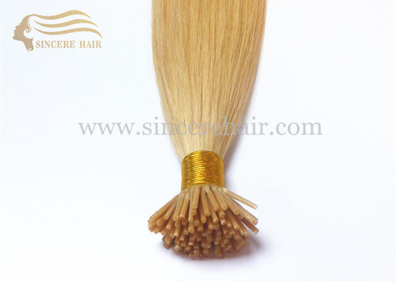 China 20&quot; Blonde Stick Remy Human Hair Extensions for sale - 20&quot; 1.0 Gram Straight Pre Bonded I Tip Hair Extensions For Sale supplier