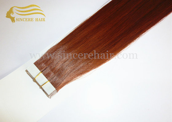 China 50 CM Remy Single Drawn Double Sided Glue Tape In Hair Extensions 2.5 G X 20 PCS for sale supplier