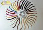 20 CM 32 Popular Colors Human Hair Color Wheel / Colour Ring For Sale supplier