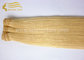 24 Inch Straight Hair Extensions for Sale, 60CM Light Blonde #613 STB Remy Human Hair Weft Extensions 100 Gram For Sale supplier
