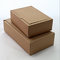 New design brown craft packing box folding product packaging box supplier