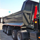 3 axle dump trailer,China Tipping trailer, China dump tipper trailer, U shape dump trailer