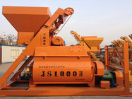 Quality JS1000 double horizontal shaft forced concrete mixer 60m3 per hour