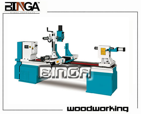 China China Woodworking Single Spindle and Multi-fuction Integrated Lathe for Sell supplier