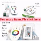 14 20 24 44 keys remote controller 2.4G 4-Zone RGBW Controller Wireless Remote Touch Screen Dimmable RF Controller