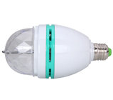 E27 3w RGB Disco Lighting Led Ball Bulb Rotating Home Party Disco Light