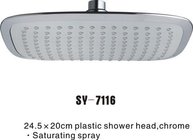 24.5x20cm plastic shower head supplier