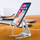 COMER adjustable mobile phone Desktop metal stand holder support for home / office entertainment