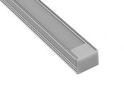 Surface led extrusion 16x12mm. Flat led profile,