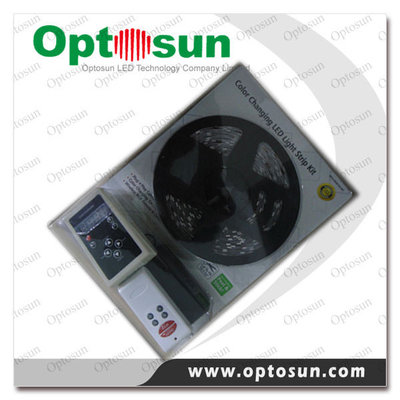 China Flexible 12v SMD 5050 LED Strip Light remote control magic color RGB LED Strip Digital supplier