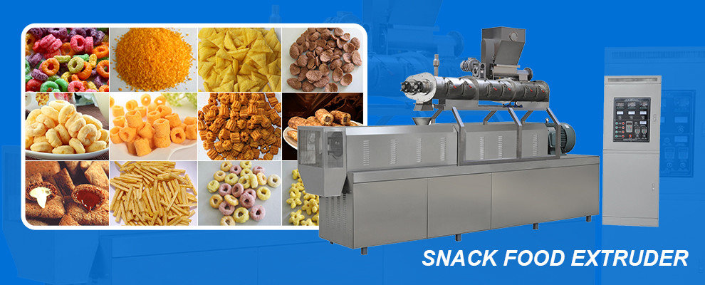 China best Slanty / Shell /Chips / 3D Pellet Extruding Frying Snack Processing Machine on sales