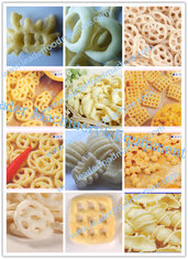 China Industrial pellet food extruding and frying processing machines supplier
