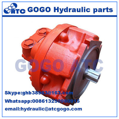 China SAI GM05 Series Hydraulic Motor Pump Bent Axle Radial Plunger Piston Hydraulic Motor supplier