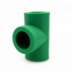 factory price green DIN8077 PPR pipe fitting equal tee