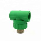 Wholesale green color PPR male thread reducing tee pipes fittings UAE Dubai