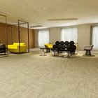 Wholesale modular square PP carpet tiles 50x50 commercial office