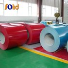 China hot dipped galvanized color coated steel coil with factory
