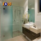 China manufacturer bathroom glass door design with price