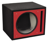 Colorful Painting Professional Subwoofer Box , Subwoofer Enclosure Box With Long Lead Wire