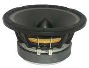 Foam Edge 6.5" Mid Range Speakers CNC Aluminum Bullet 180 Watts