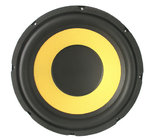 Yellow PP Cone 12 Inch  Auto Audio Speakers Heavy - Duty Metal Frame